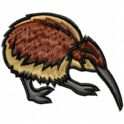 Kiwi Embroidery Design 2 Kiwi Embroidery Design 2